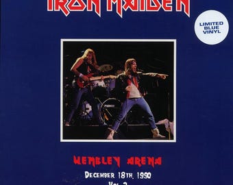 Iron Maiden - Wembley Arena 1990 Volume 2 (ltd. ed.) (blue vinyl) / LP Vinyl (Outsider) Rock/Heavy Metal/Limited Edition Live Recordings