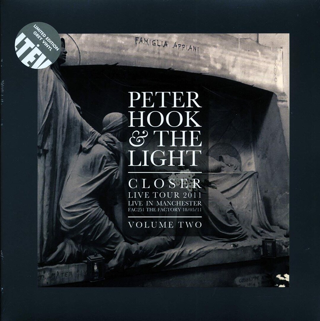英LP Peter Hook &amp;amp; The Light Closer Live Tour 2011 Live In Manchester Volume Two LETV548LP Let Them Eat Vinyl /00260 Peter Hook & The Light – Closer Live Tour 2011 Live In