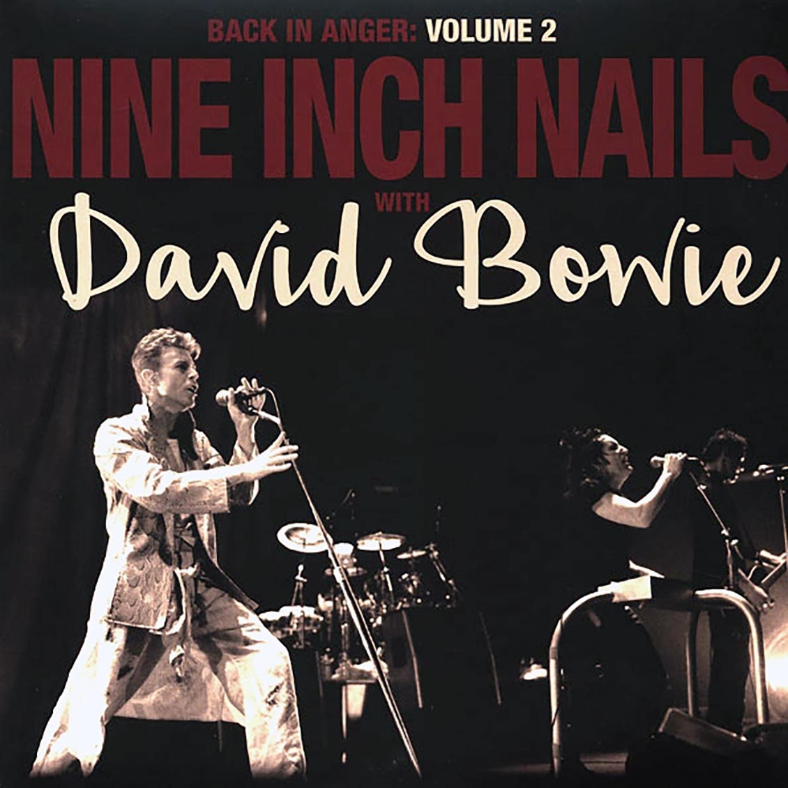 Nine Inch Nails David Bowie - Back In Anger: Volume 2 / 2xLP Vinyl (Parachute) Rock / Art Rock / Industrial / Limited Edition Live Recording