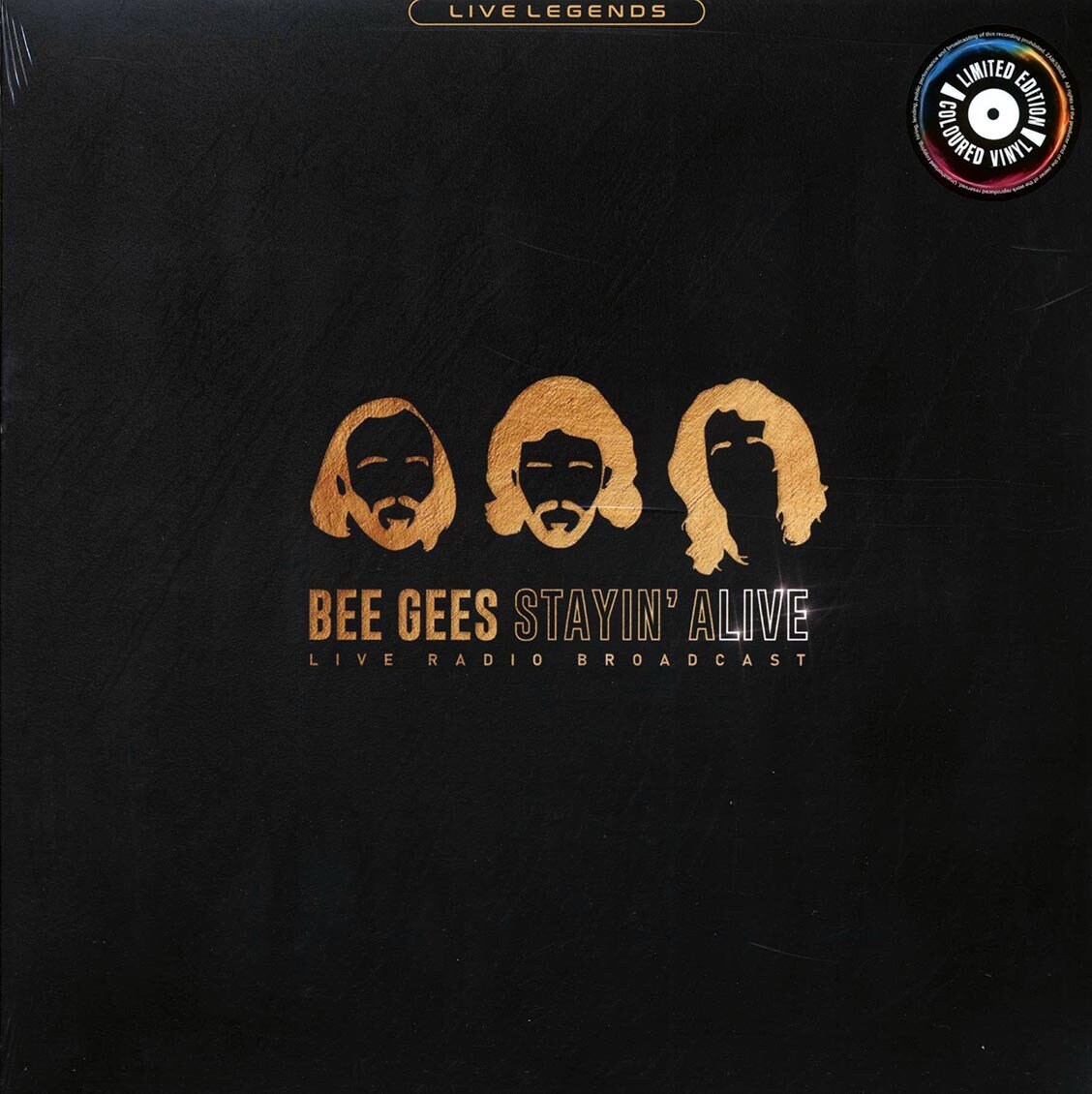 Bee Gees - Stayin' Alive Live Radio Broadcast: Live Legends / LP ...