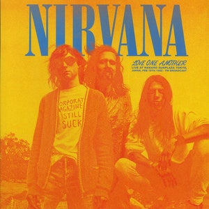 NIRVANA ブートレグLIVEＣＤ Nirvana Live 1 CD 1992 Fire Extinguisher in Tokyo Japan Kurt