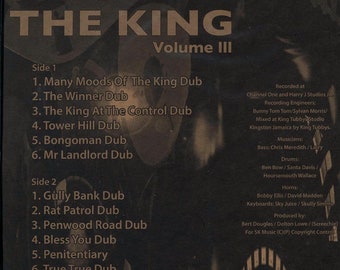 King Tubby - I Am the King Volume 3 / LP Vinyl (sprint) Reggae 
