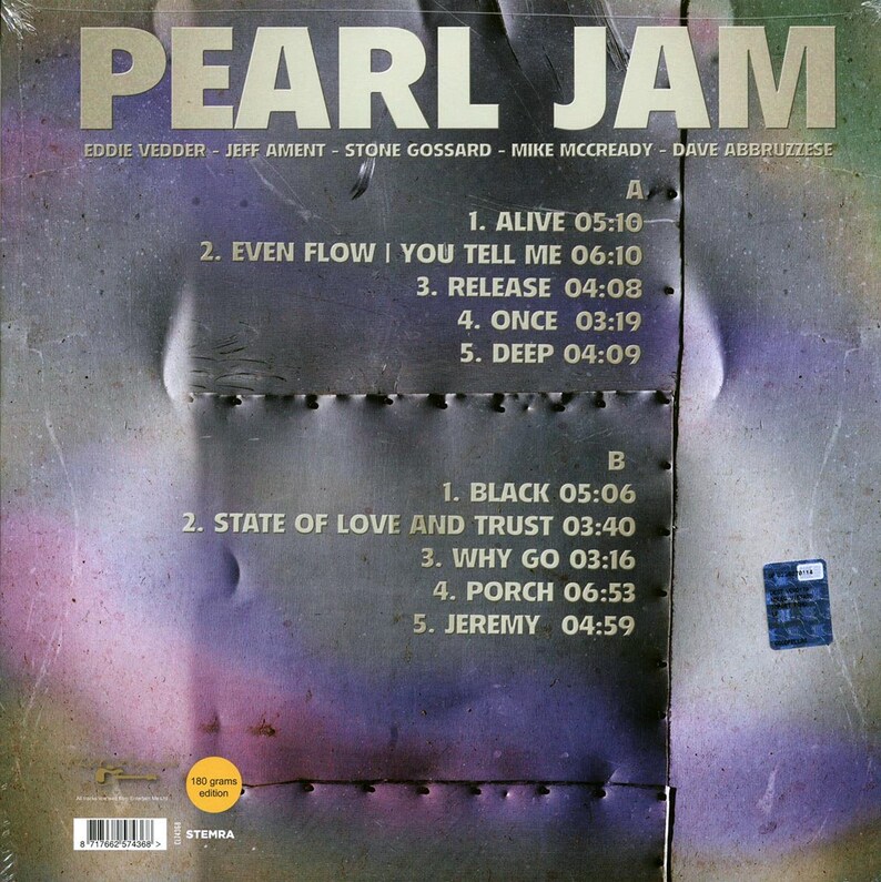 Pearl Jam - Live Chicago 1992: Cabaret Metro, March 28th / LP Vinyl