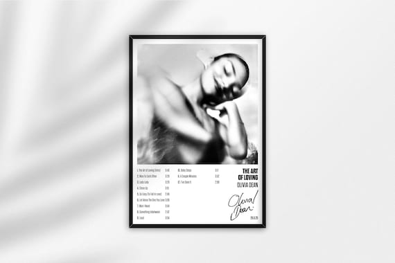 Olivia Dean the Art of Loving Album Cover Poster Print - Etsy