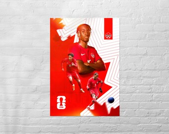 Canada World Cup 2026 Poster | Football Wall Art | Soccer Print | Sports Room Decor