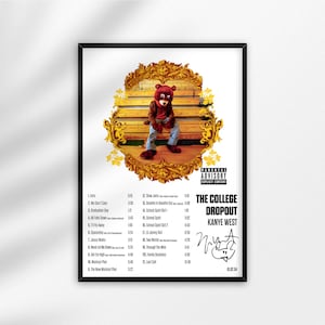 Kanye West Graduation Album Cover Poster Print