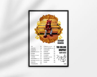 Kanye West Graduation Album Cover Poster Print