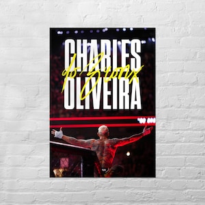 Charles &#39;do Bronx&#39; Oliveira UFC Poster Print
