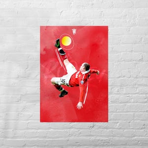 Wayne Rooney Poster | Classic Football Prints
