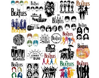 the beatles svg the beatles png john lennon svg the beatles cricut the beatles bundle abbey road