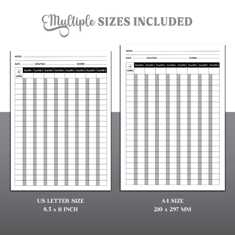 How to score oh hell card game forupf