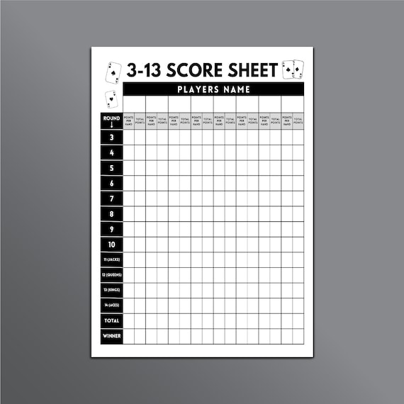 Scorekeeper Cheat Sheet