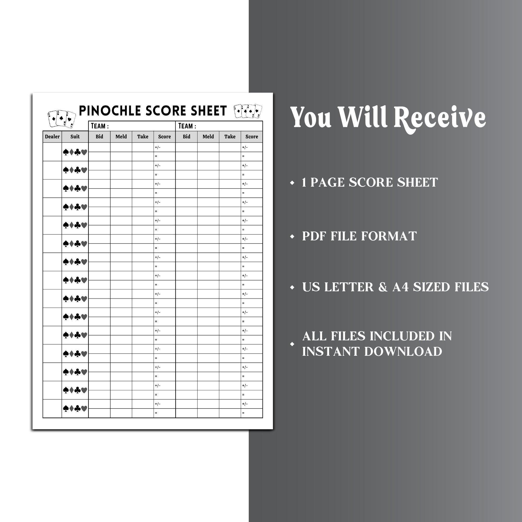 pinochle-score-sheet-double-pinochle-score-sheet-pinochle-card-game-score-sheet-pinochle-score-card-pinochle-tally-score-sheets-etsy