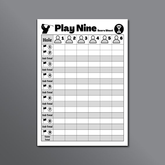 Play Nine The Card Game of Golf