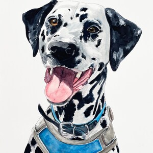 Retrato de tu mascota - Acuarela original personalizada - Perro gato pájaro caballo pez tortuga conejo hámster...