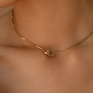Cartier love necklace - Etsy España