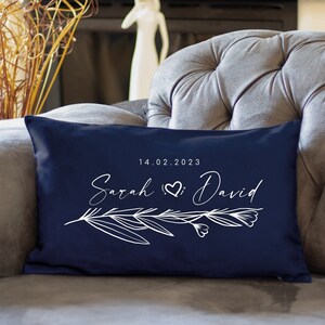Personalized Wedding Gifts, Wedding Pillow Cover, Gift For Couples, Couple Pillowcase, Couple Pillow Cover, Couple Pillow, Engagement Pillow
