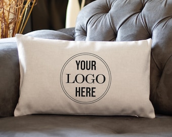 Personalized Pillow, Custom Logo Pillow, Personalized Pillowcase, Logo Pillow Cover, New Office Gift, Custom Pillowcase, Office Decoration