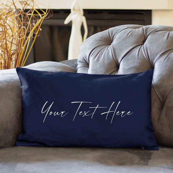 Text Pillow Etsy