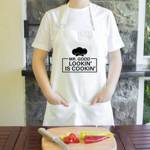 Funny Dad Apron, Personalized Apron, Customized Apron, Apron for Dad, Apron for Men, Apron With Pockets, Father&#39;s Day Gift, Gift for Dad