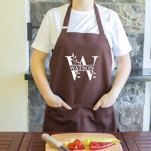 Custom Apron, Personalized Apron, Baking Apron, Cooking Apron, Apron for Men, Name Apron, Chef Apron, Kitchen Apron, Personalized Gift