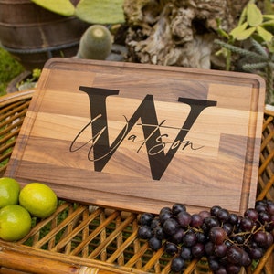 Custom Cutting Board, Personalized Charcuterie Board, Custom Cheese Board, Custom Steak Board, Housewarming Gift, Grilling Cutting Board