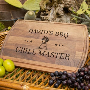 Personalized Cutting Board, Custom Cutting Board, BBQ Cutting Board, Custom Grill Board, Grilling Gift, Custom Cheese Board, Steak Board