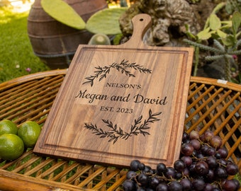 Personalized Charcuterie Board, Wedding Gifts, Custom Cutting Board, Couple Cutting Board, Personalized Cutting Board, Anniversary Gift