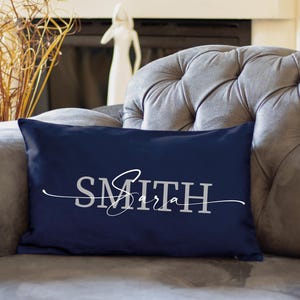 Personalized Pillow, Custom Name Pillow, Personalized Pillowcase, Decorative Pillow, Custom Throw, Personalized Cushion, Housewarming Gift