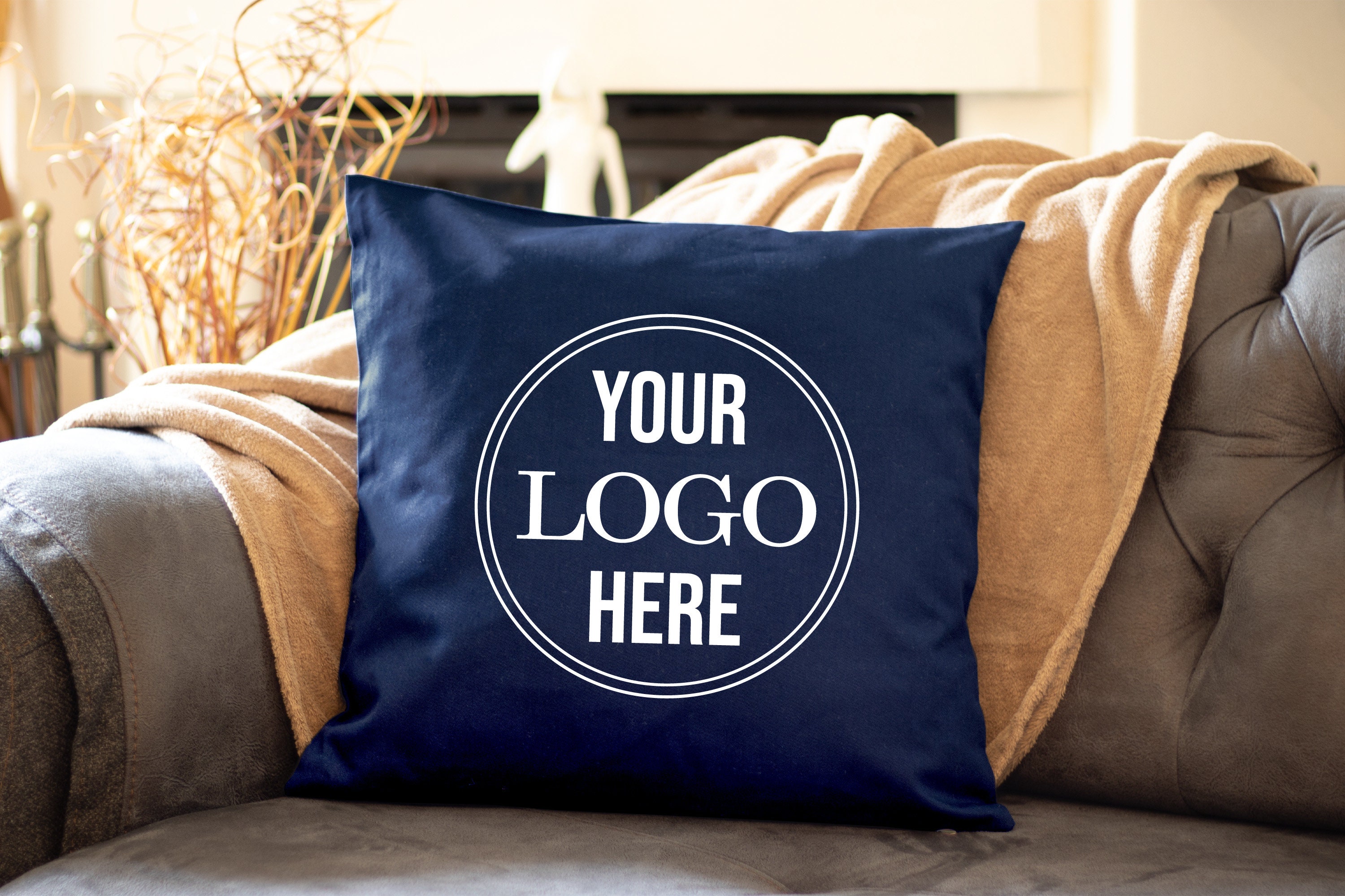 Custom logo pillows hotsell