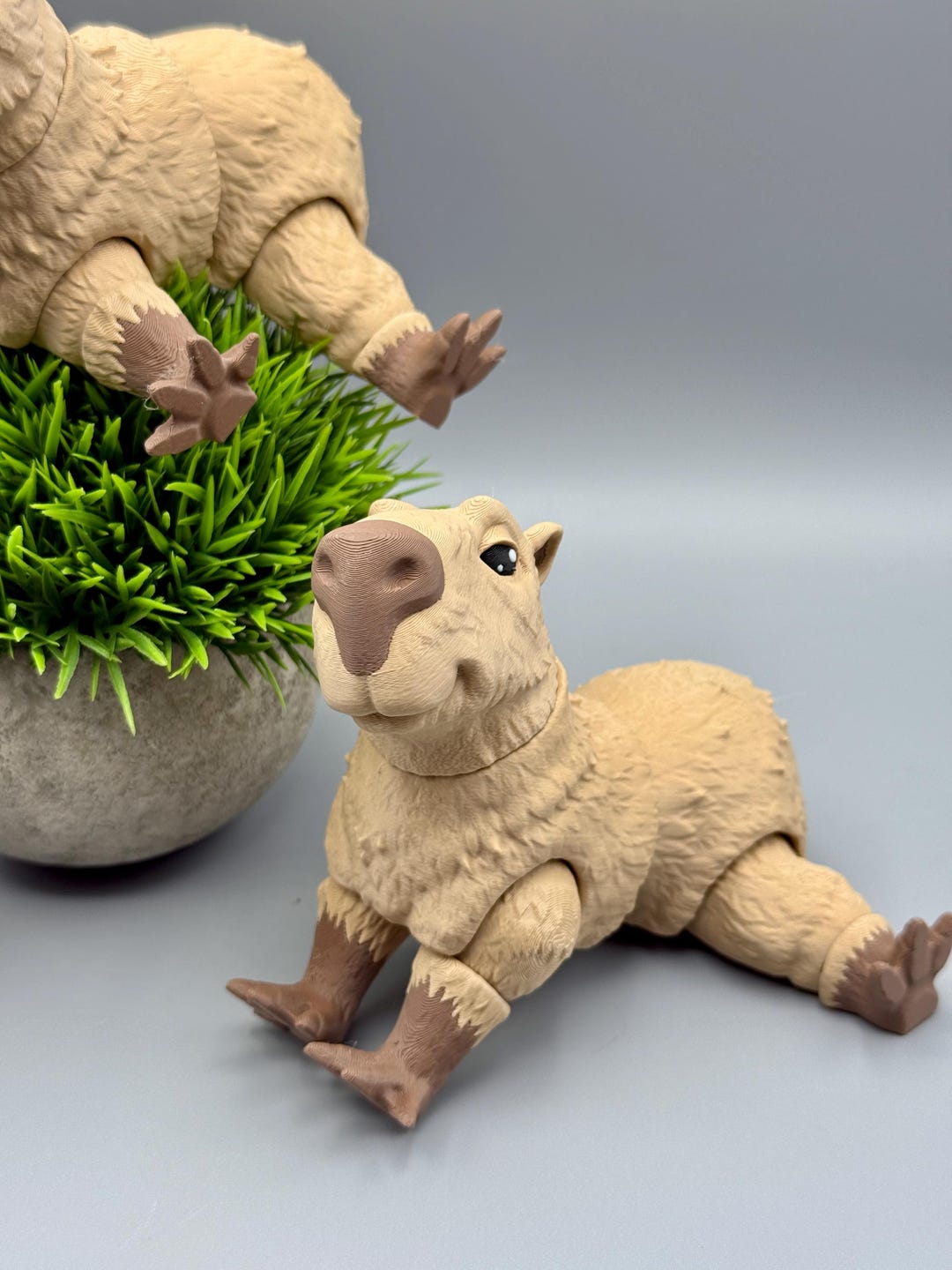 Movable Capybara Made With a 3D Printer – 15 Cm – Cute, Flexible ...