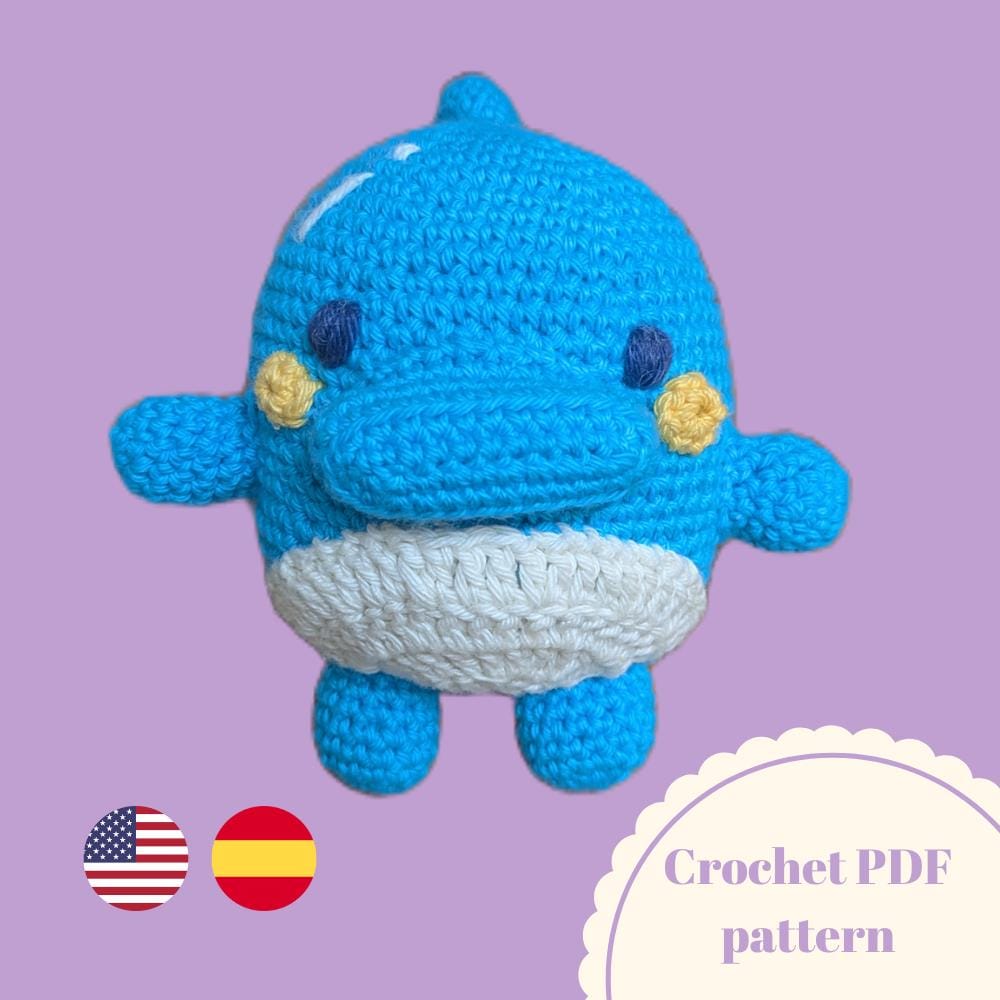 Crochet Irukatchi Tamagotchi Paradise PDF Pattern, Crochet Pattern