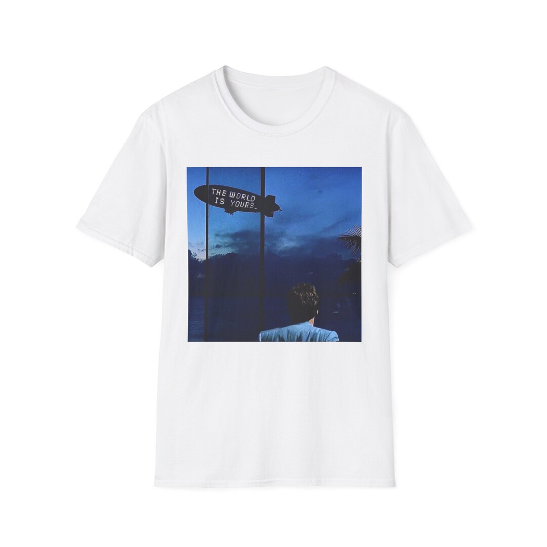 Tshirt THE WORLD IS YOURS SCARFACE - Le Roi du T-Shirt