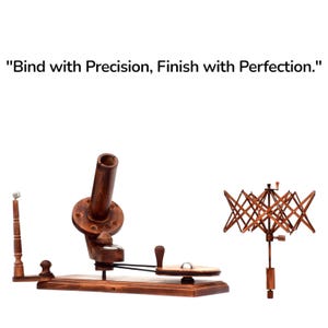 Handcrafted Rosewood Yarn Winder Swift Set: Knitting & Crochet Tool