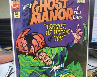 Ghost Manor #9 (1973) Charlton Comics Bronze Age Horror Comicbook