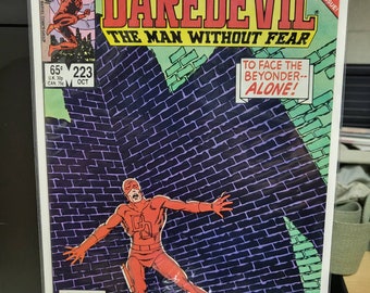 Daredevil #223 (1985) Secret Wars II Crossover Pt. 11 vs. The Beyonder