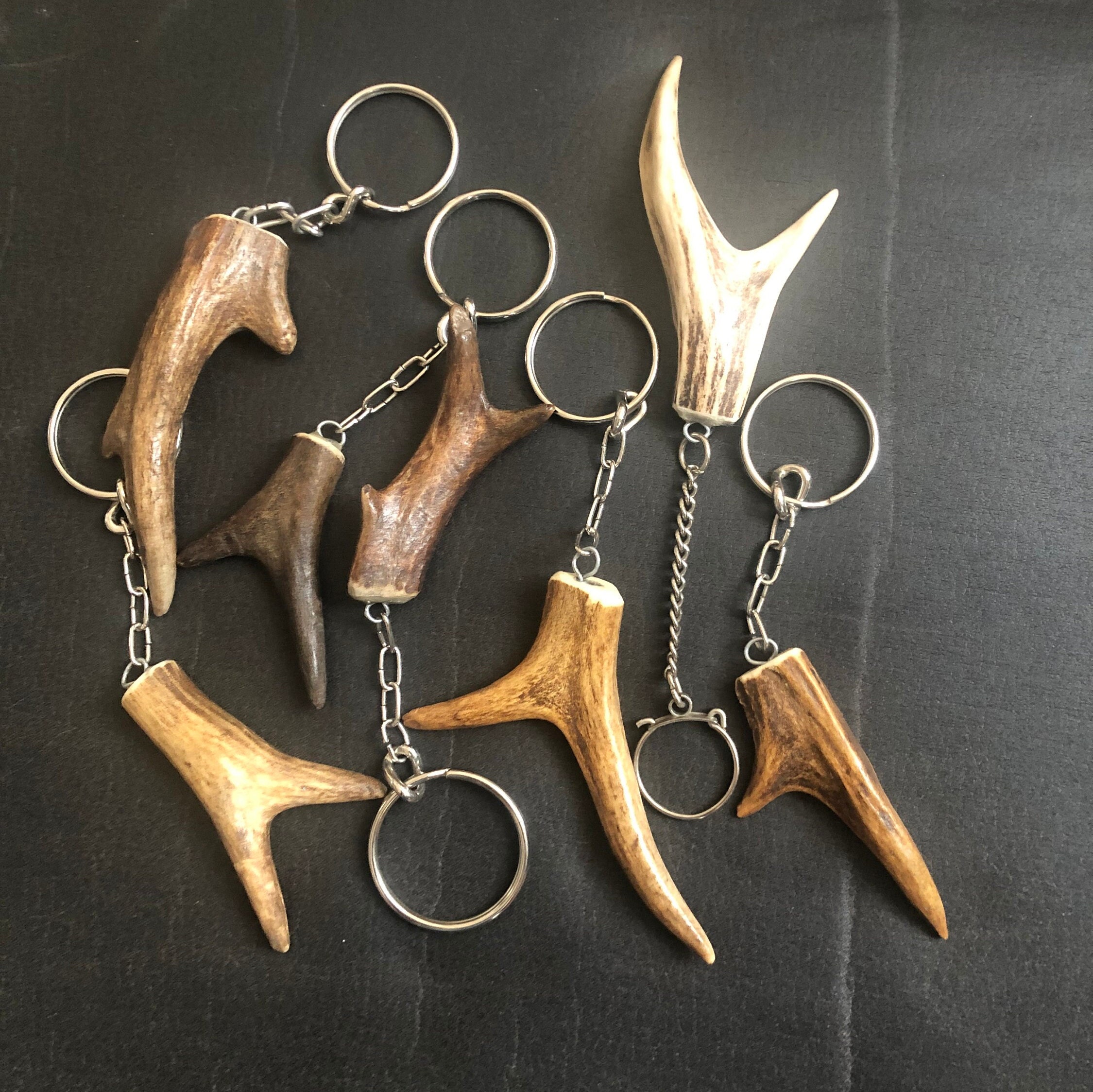 Antler key chains
