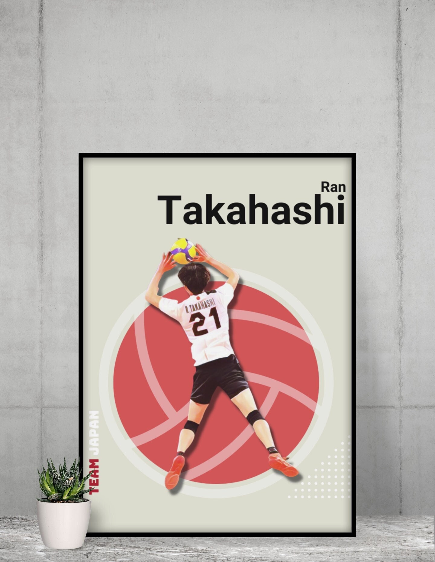 Haikyuu Poster Karasuno High School Volleyball Team Thailand