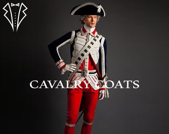 Men's Wool French Gardes du Corps Uniform: 17th Century Jacket