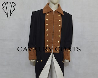 Chaqueta de uniforme de lana de la Guerra de la Independencia: Ejército Continental, Ejército Británico