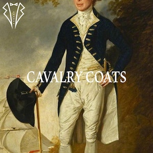 Marineblauer Woll Gehrock aus dem 17.-18.Jht