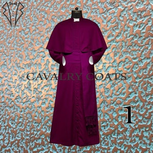 Custom Cotton Geneva Gown Robe: Single Breasted Clergy Pulpit Attire