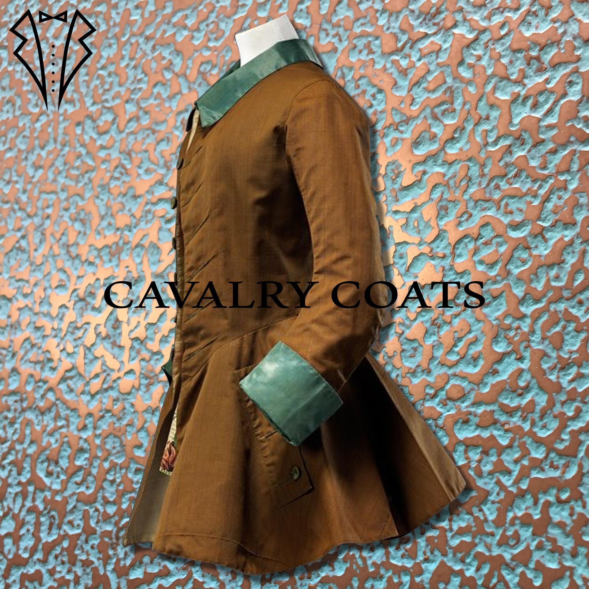 Brown Wool Riding Jacket: 1740s Victorian Style - Etsy