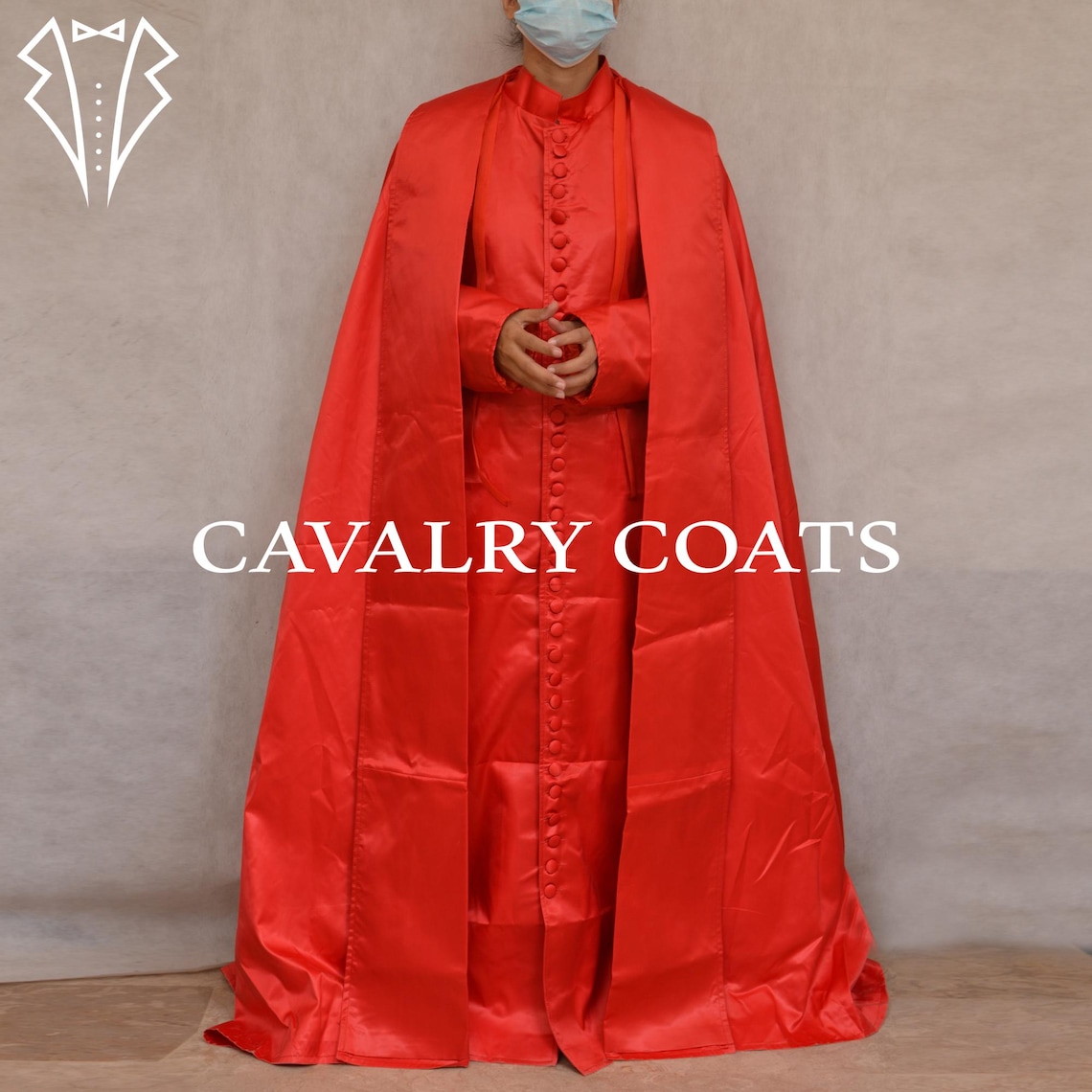Red Silk Clergy Robe: Unisex Church Cossack Attire - Etsy