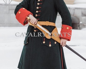 イギリス軍のレッドコート衣装：18世紀のウール製独立戦争時の制服