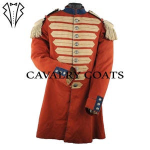 Red Wool Imperial Guard Jacket: Men&#39;s Second Empire Uniform