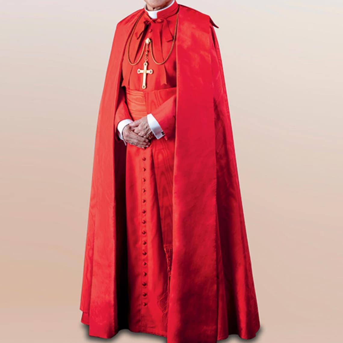 Red Silk Clergy Robe: Unisex Church Cossack Attire - Etsy