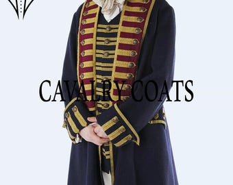 英国海軍ウール制服：1774-87年 イギリス海軍士官フロックコート