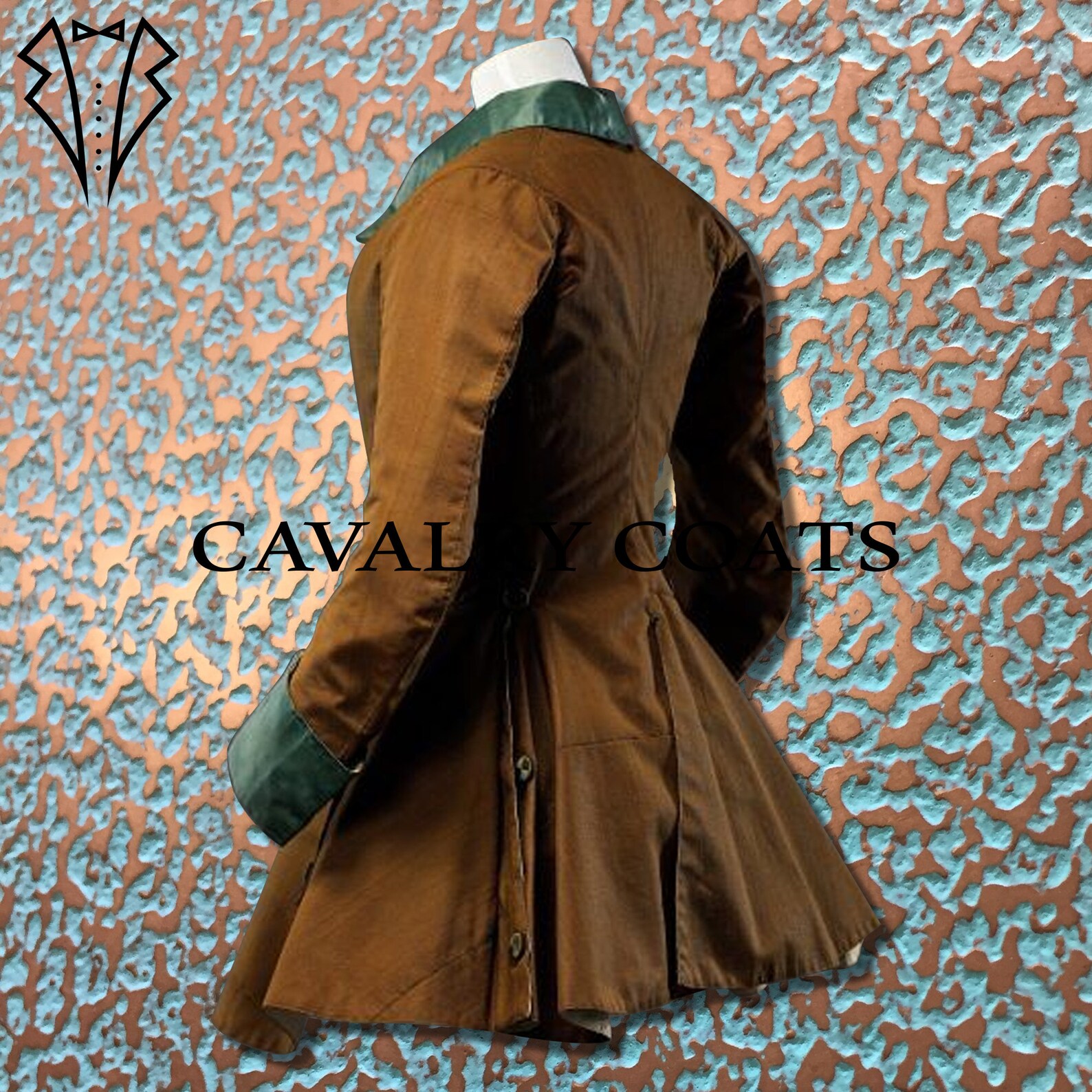 Brown Wool Riding Jacket: 1740s Victorian Style - Etsy