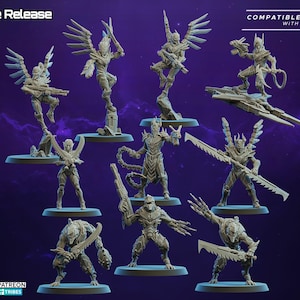 Het Riftveil-verbond deel 3 - Ugly Miniatures Sci-fi miniaturen voor tafelspellen en oorlogsspellen
